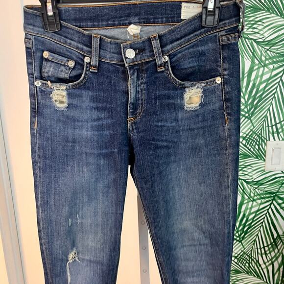 Rag & Bone Cate Mid rise Skinny in La Paz Size 26 - Picture 4 of 10